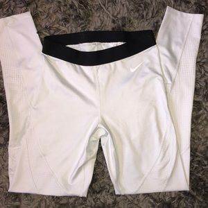 •LIGHT BLUE NIKE PRO LEGGINGS•